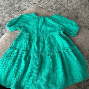 Wonder Nation Vibrant Green Dress